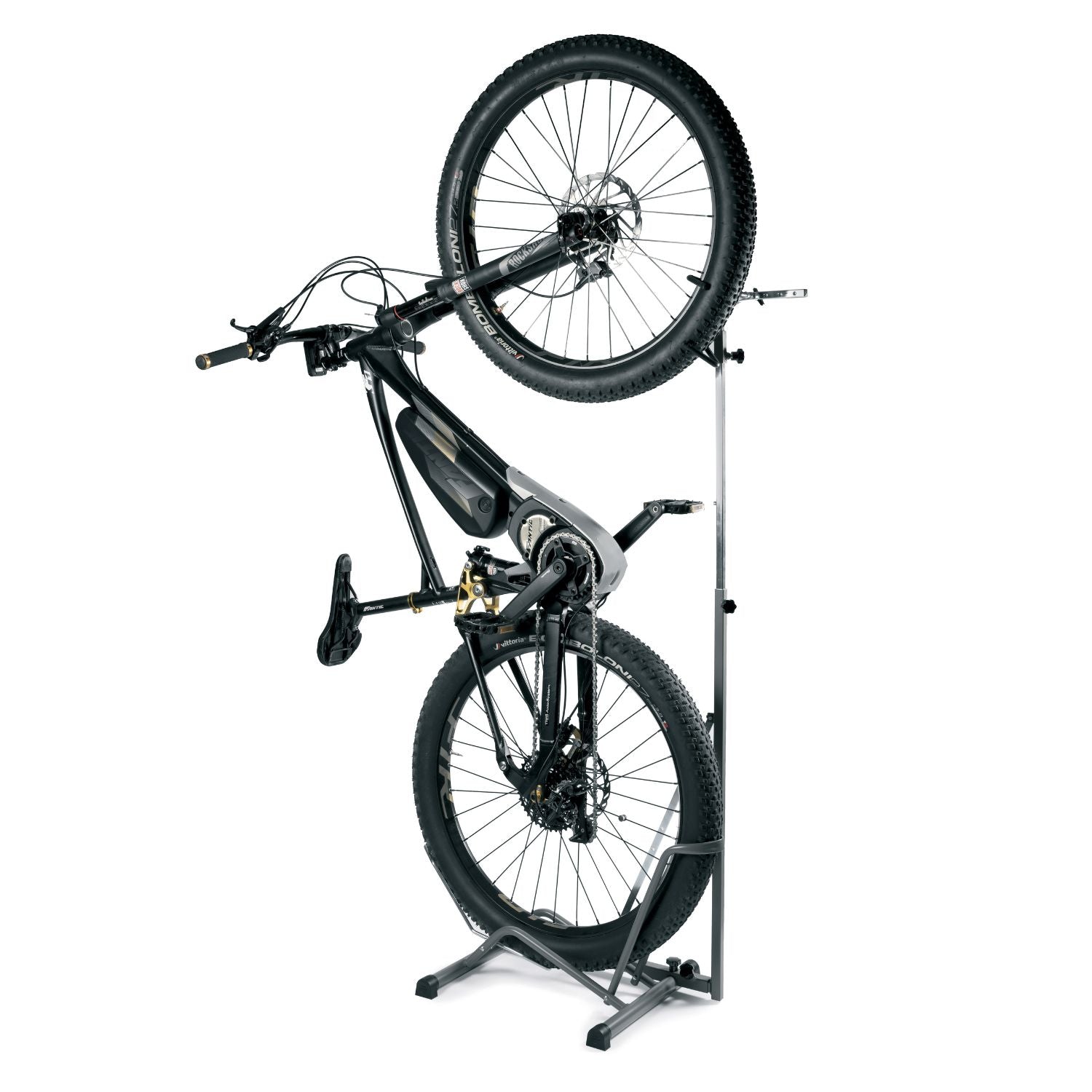 Vertical the space-saving bike stand